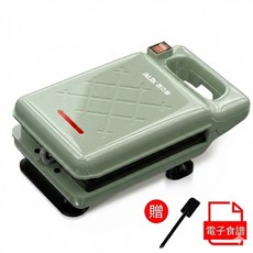 AUX 歐克$ LA-107 雙面加熱 三明治機 / 電烤盤, 奧克斯新款三明治機-芥末綠