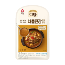 다담 차돌된장찌개양념, 145g, 8개
