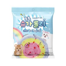 톡톡 슈가롤리 무지개 솜사탕, 10g, 1개