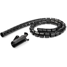 StarTech.com 2.5m 25mm CMSCOILED2 케이블 요약 나선형 튜브 직경 케이블 삽입구