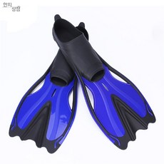 한지상점 오리발 블루 실내수영오리발