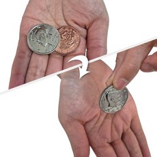 틱톡숏폼스카치앤소다 하프달러페니클로즈업매직동전변신마술 난이도1LV동전사라짐마술