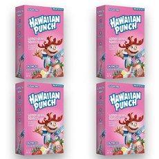 Hawaiian Punch Lemon Berry Sugar-Free Powdered Drink Mix 4 Count of 8 packets each for Total of 32 S, 1개, 28.9g