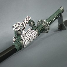 (비젼) YK 108 일본도 군사 무사 가검 도검 진가검 중량가검 사무라이 강철가검 카타나 검도 목검, 1개