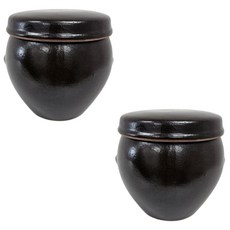 [왓위셀] 작은 항아리 미니 옹기 단지 현관 소금단지, 2p