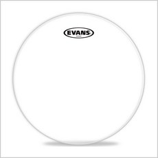 [심로악기] EVANS 에반스 TT13RGL 드럼 탐 13인치 6.5mil 레조넌트밑피 클리어, 1개