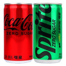 코카콜라제로 스프라이트제로, 20개, 190ml