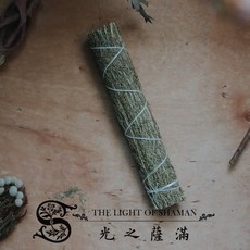 [光之薩滿] 沙漠鼠尾草捆 美國原裝進口純天然沙漠鼠尾草捆 散裝 香草 開路先鋒 薰香, 1個, 小捆