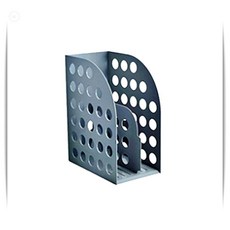 서류꽂이 파일박스 연회색 대형 A4 광폭 책꽂이 수납함 문서정리 1개입