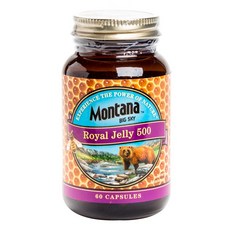 Montana BIG SKY 蜂王漿500粒, 60顆, 1罐