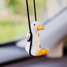 그네타는 오리 스윙덕 차량용 카 인테리어 소품aja9+7cdE