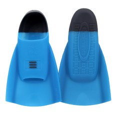 DMC 오리지널 하이드로핀-블루 숏핀 오리발, 블루 L