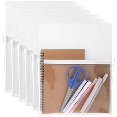 Lemecima 마그네틱 파일 홀더 종이 펜 드라이 지우개 마커 오거나이저 냉장고 포켓 화이트보드 냉장고용 (화이트 30.5 x 24.1cm(12 9.5인치)) 133474, Lemecima 마그네틱 파일 홀더 종이 펜 드라이 지