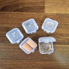 휴대용 미니 투명케이스 보관함 소형 악세서리 반지nog7+3xjl