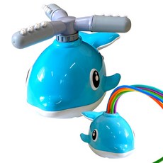 돌고래 분수놀이 워터 스프링쿨러 2in1 돌고래 바닥분수, 돌핀(DOLPHIN)바닥분수, 1개
