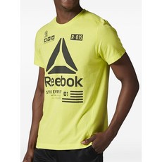 리복 로고 디테일 티셔츠