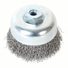 브러시 컵형 SM-CB45 75mm 페인트 도구 세척 기 청소 용기 해라 나무 손잡이