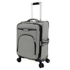 London Fog Oxford III 50.8cm(20인치) 확장 가능한 스피너 올리브 기내용 20인치 288336