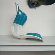 엉덩이 방석 엉치뼈 임산부 기능성 통증 공부, L, 블루 XL