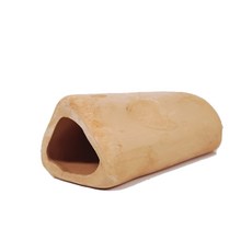 어밥 삼각형 모양 1개 황토 세라믹 안시 구피 열대어 산란상 은신처