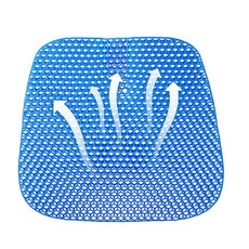 밸런스 쿨링 젤리방석 체중분산 벌집모양 에어쉘 말랑말랑 쿠션방석 쿨방석 통풍방석, 연두색