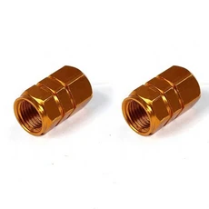 알루미늄 타이어 타이어 밸브 캡 Xiaomi 호환 M365 전기 스쿠터 자전거 자전거 MTB 도로 자전거 산악 액세, 02 2pcs yellow