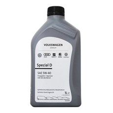 VW 福斯 SPECIAL D 502 505 5W40 原廠指定機油 清潔引擎積碳 提升燃油效率 延長引擎壽命, 1個, 1L