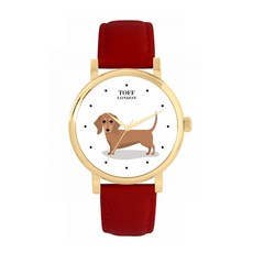 Toff London 토프 런던 TLWS-45314 여성용 닥스훈트 강아지 시계 643600