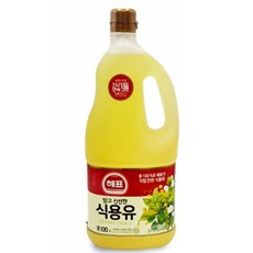 쿨샵 해표 콩100% 식용유 맑고 신선한 1.9L 대두유 요리유 포도씨유 카놀라유 식용유 올리비유 dew+7971Sv, 1