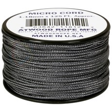 Atwood 1.18mm微型傘繩 美國製戶外登山露營必備, 石墨鐵灰