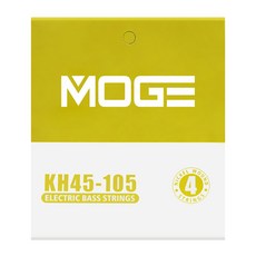 모그 MOGE Antirust Coated 베이스 코팅 스트링 045-105 (KH45105), 1개, 내용참조, MOGE KH45105