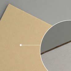 A4 포카 하드 보드지 미색 2입 딱딱한 종이 두꺼운 용지