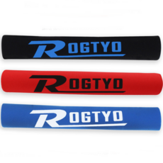 락모터스 자전거 ROGTYO 체인가드 프레임 보호대 커버 벨크로 타입 프로텍터 보호 가드 변속기 용품, 레드, 1개