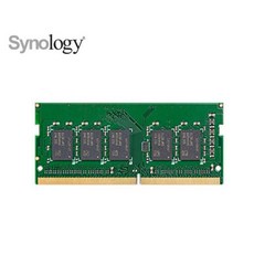 Synology群暉 NAS 記憶體模組 DDR4 4GB(D4NESO-2666-4G) non-ECC SO-DIMM, 1個