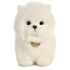 Miyoni 動物玩偶, 噗噗小狗, 23cm, 絨球小狗