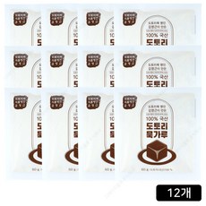 명인 도토리묵가루 60g*12팩, 60g, 12개