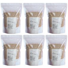 소양방앗간 저온로스팅 고소한 볶음참깨, 6개, 500g