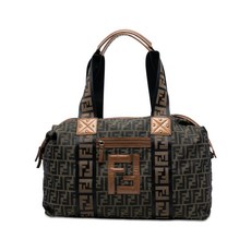 펜디 중고 2010-2025 주키노 캔버스 트래블 백