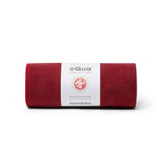 Manduka eQua 瑜珈鋪巾 親膚吸汗止滑 標準尺寸67X182cm 超細纖維運動鋪巾 濕止滑, Verve, 1個