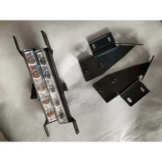 벤츠 G 클래스 W463 G500 G55 G65 왜건 2015 카본 파이버 루프 윙 스포일러 호환, 단독 LED 조명