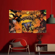 헤비 록 밴드 플래그 폴리 에스터 디지털 인쇄 배너 침실 벽 예술 야외 태피스트리 장식, 1개, 14. KK1066