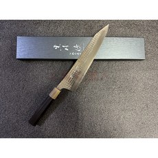 工具家達人 日本製 越前 黒崎優 270mm 劍型牛刀 R2 粉末鋼 料理刀 主廚刀 筋引刀 菜刀, 1個