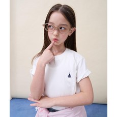 매장정품 [브랜드명] 빈폴 키즈 BEANPOLE KIDS 수피마 베이직 반소매 티셔츠 - 아이보리 (BI6242UE10) BI6242UE10 126937