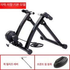 자전거 로라 평로라 고정형 거치대 실내, 1개, 자석 저항 기본형-블랙
