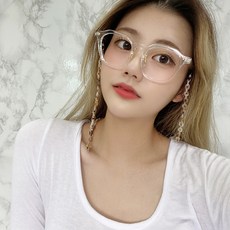 VANANA2 우드 베이지 꼬임 안경스트랩 2개