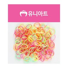 유니아트 칼라밴드 1000 칼라 고무줄 미니