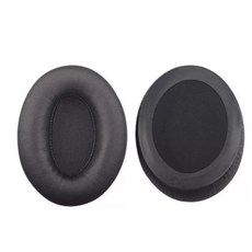 교체 쿠션 젠하이저 온 30 무선 헤드폰용 3 모멘텀, 1, A. 블랙 이어캡 쌍