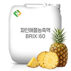 파인애플농축액 60Brix 200g 샘플, 1개