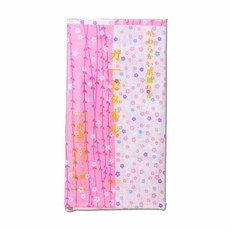 LIUKOO 煙斗牌 日式紗布長巾 33 x 87cm, 藤蔓 (粉), 1個