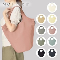 [일본직구] 컴팩트 롤업 데일리 에코백 접이식 휴대용 장바구니 18L